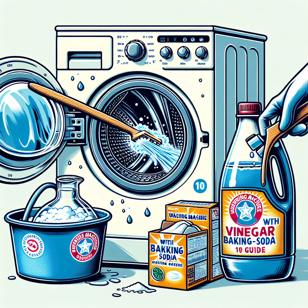 Czyszczenie pralki octem i sodą – poradnik 10 min