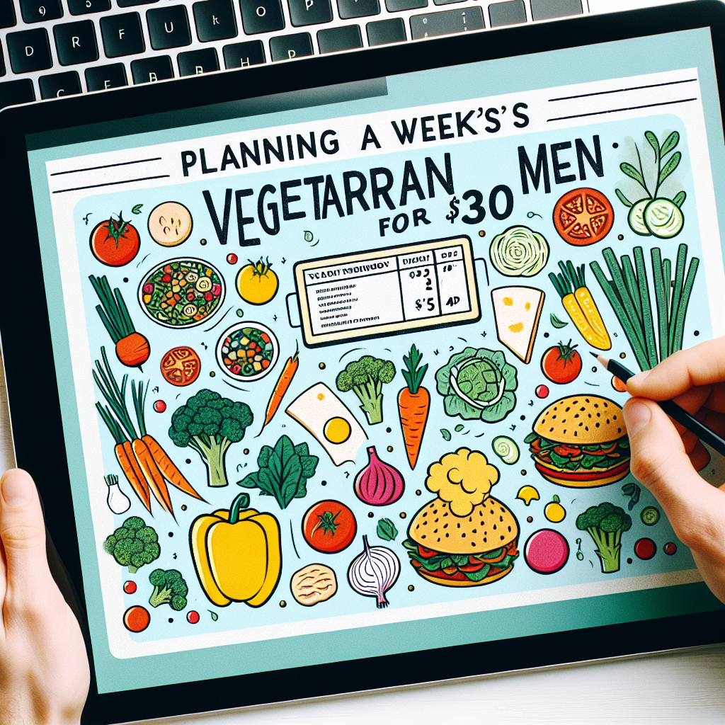 Plan tygodniowego menu roślinnego za 120 zł