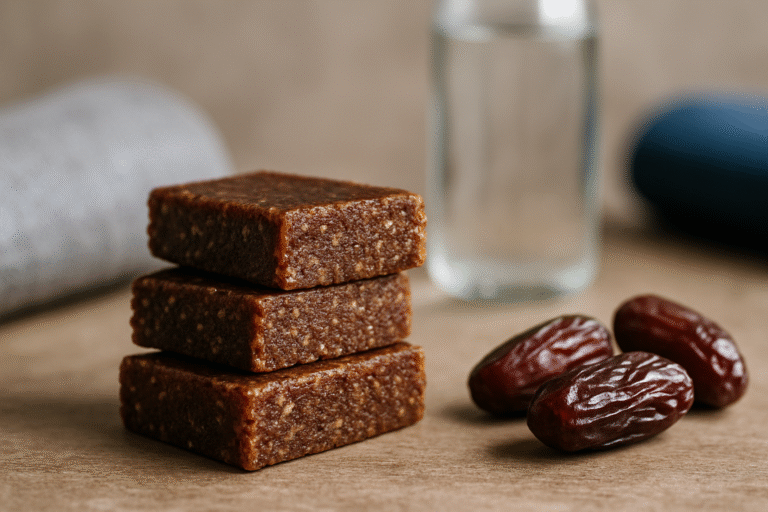 Energia z domowych batonów daktylowych na co dzień