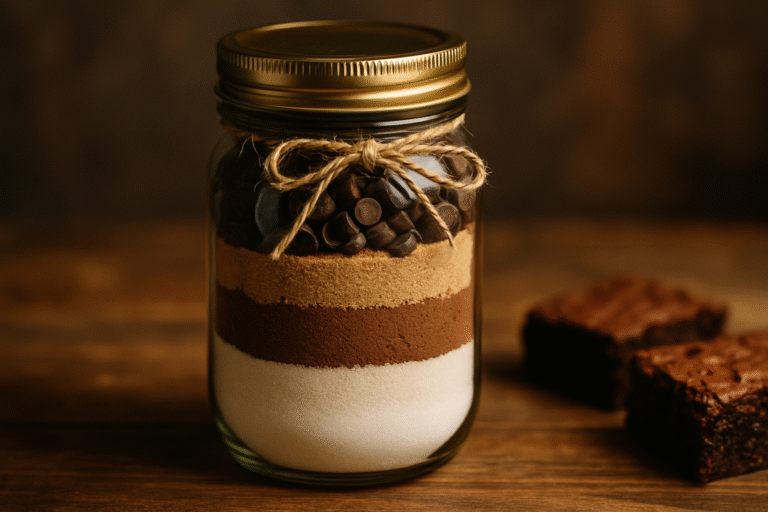 Jak stworzyć idealny prezent w słoiku na brownie