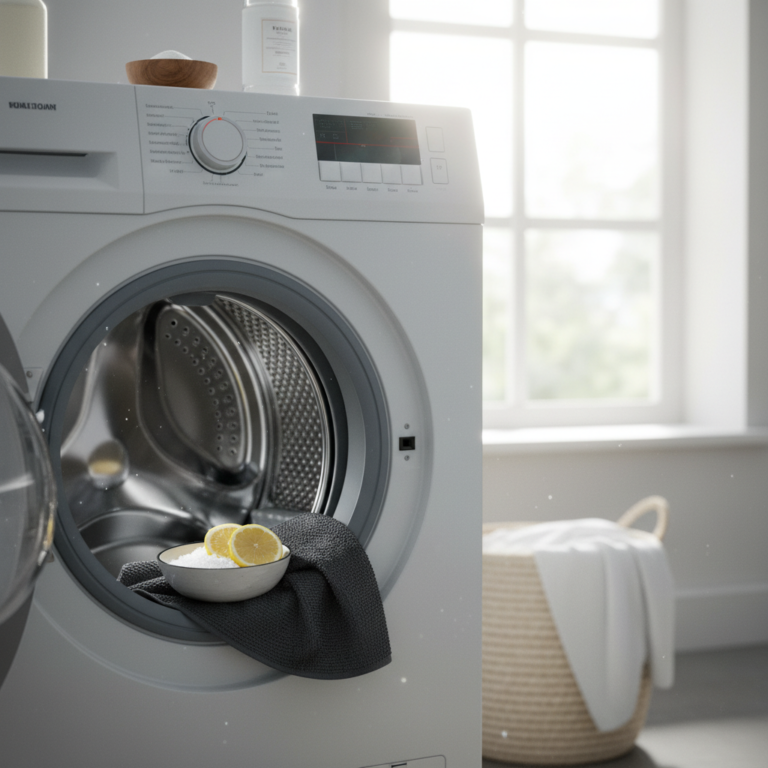 Jak skutecznie usunąć zapach z pralki bez chemii w 15 minut?