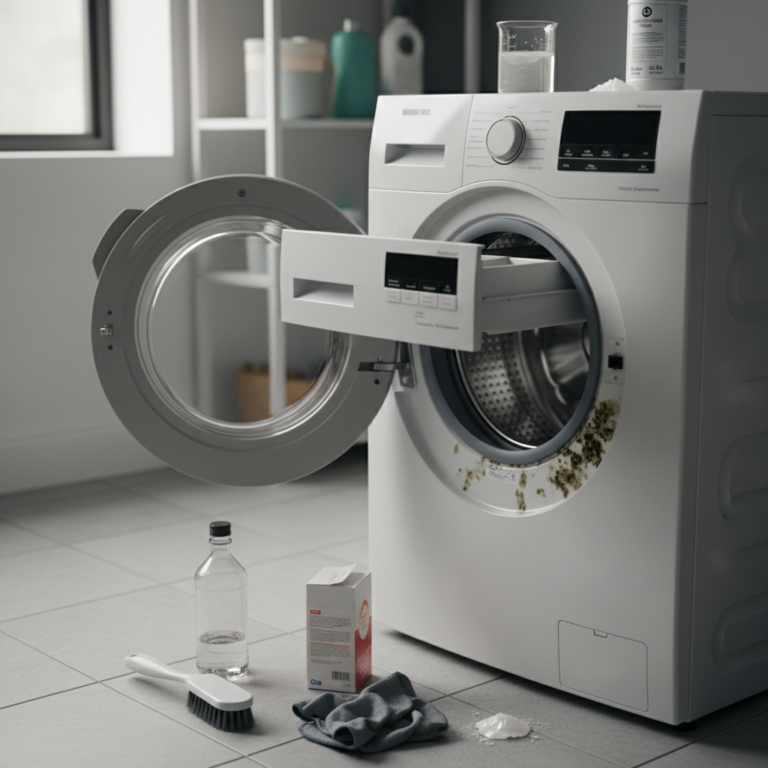 Ile kosztuje domowe odgrzybianie pralki przy twardej wodzie