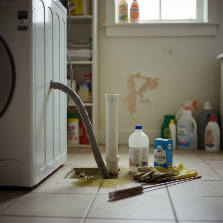 Jak sprawdzić odpływ pralki bez fachowca i pozbyć się smrodu?