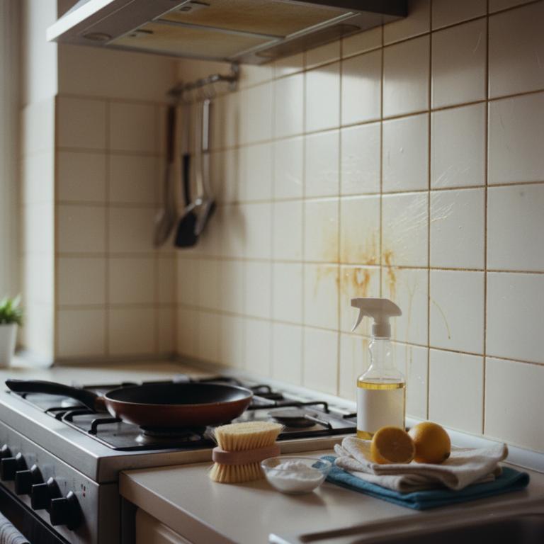 Jak odtłuścić fugi w kuchni po smażeniu