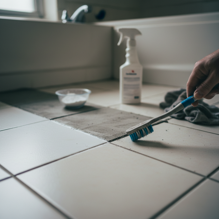 Jak przywrócić kolor fugom cementowym bez skuwania płytek