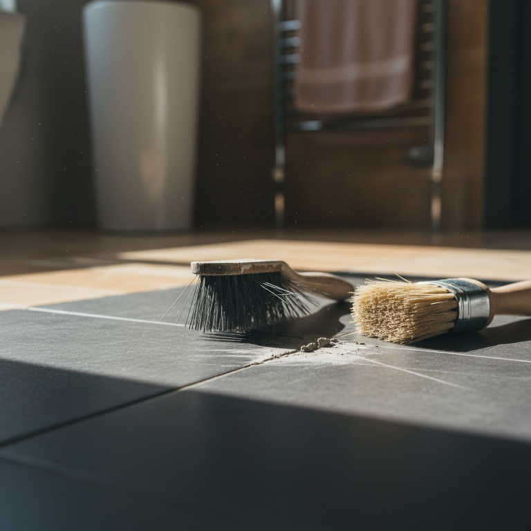 Jak uniknąć błędów w doborze szczotki do fug, które rysują płytki matowe